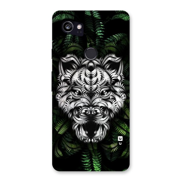 Aztec Art Tiger Back Case for Google Pixel 2 XL