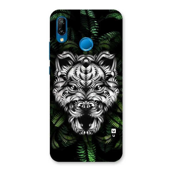 Aztec Art Tiger Back Case for Huawei P20 Lite