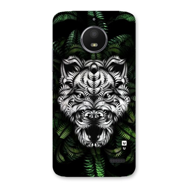 Aztec Art Tiger Back Case for Moto E4