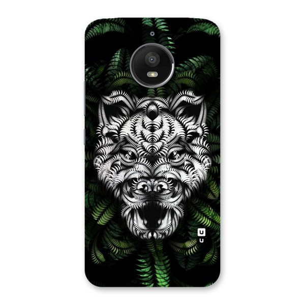 Aztec Art Tiger Back Case for Moto E4 Plus