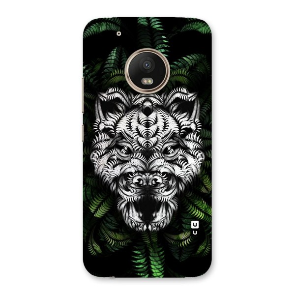 Aztec Art Tiger Back Case for Moto G5 Plus