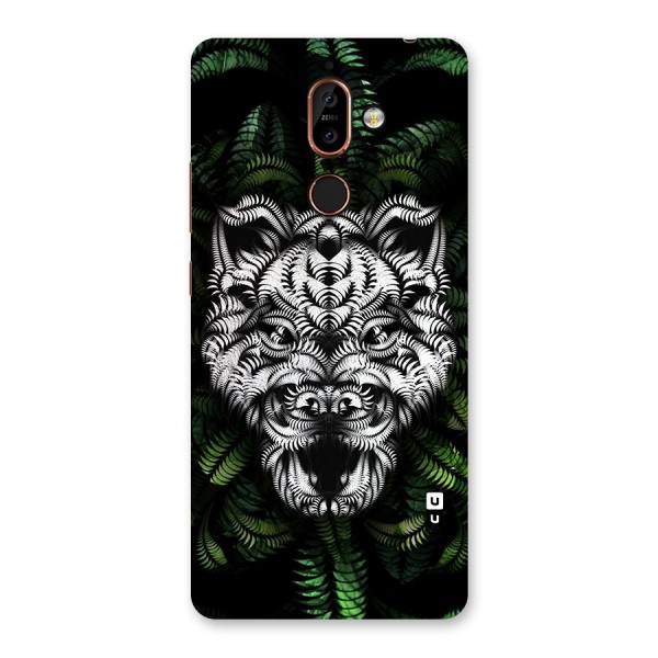 Aztec Art Tiger Back Case for Nokia 7 Plus