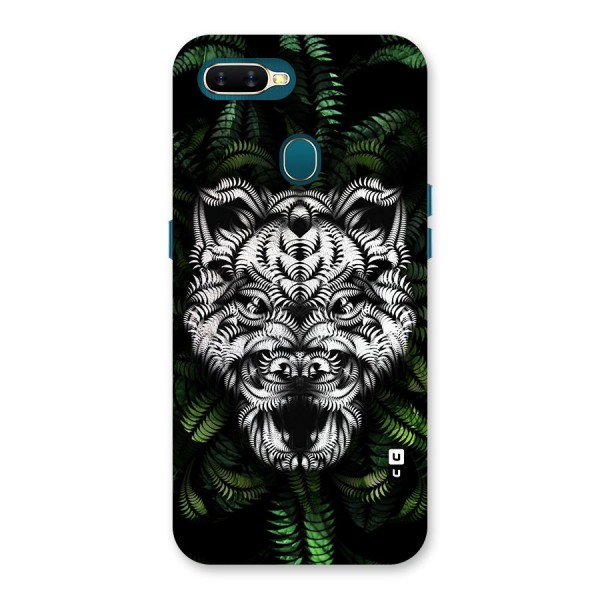 Aztec Art Tiger Back Case for Oppo A12