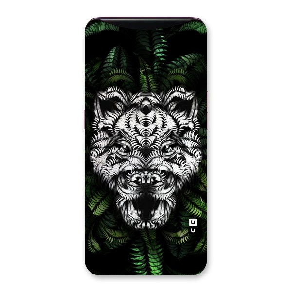 Aztec Art Tiger Back Case for Oppo Find X