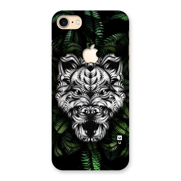 Aztec Art Tiger Back Case for iPhone 7 Apple Cut