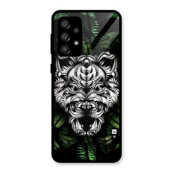 Aztec Art Tiger Glass Back Case for Galaxy A32