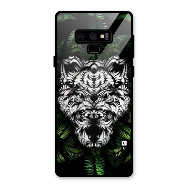 Aztec Art Tiger Glass Back Case for Galaxy Note 9