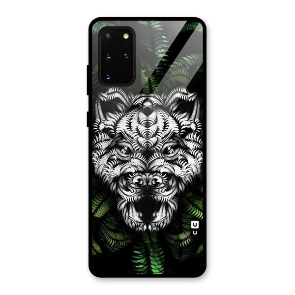 Aztec Art Tiger Glass Back Case for Galaxy S20 Plus