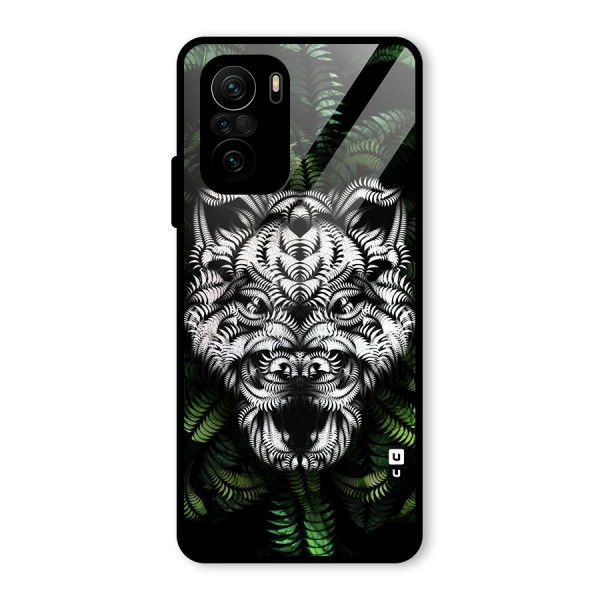 Aztec Art Tiger Glass Back Case for Mi 11x