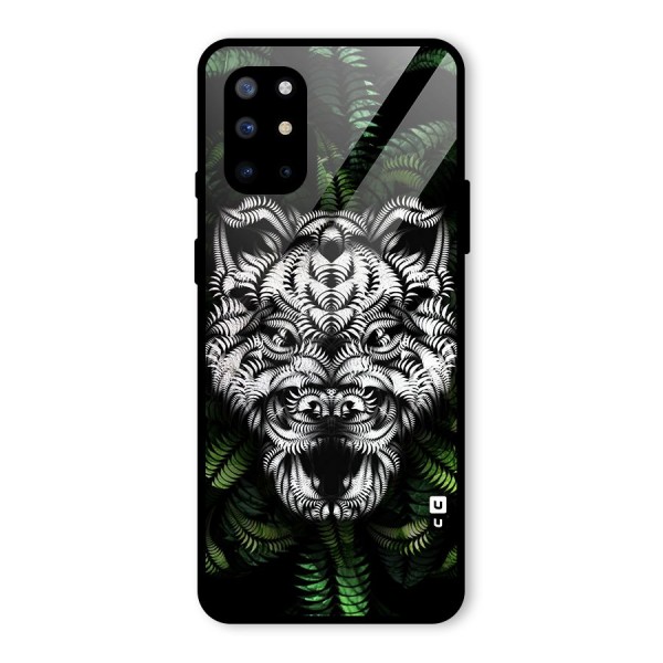 Aztec Art Tiger Glass Back Case for OnePlus 8T