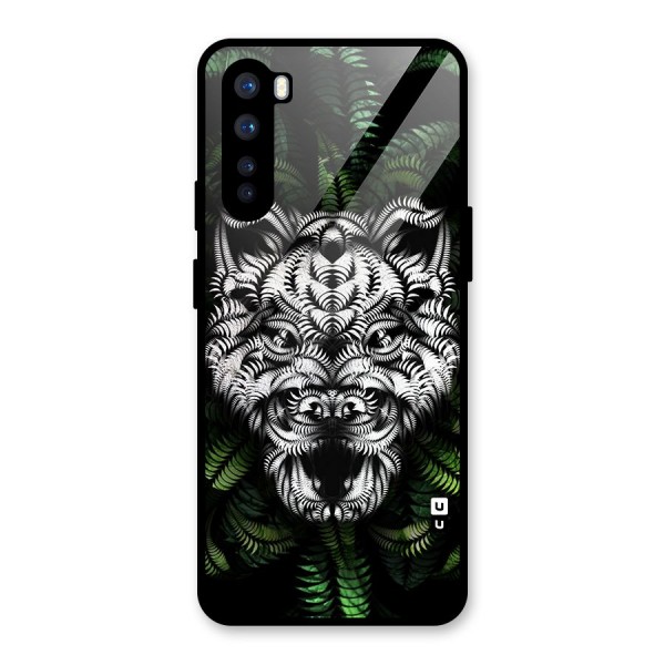 Aztec Art Tiger Glass Back Case for OnePlus Nord