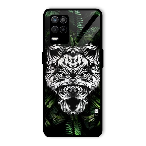 Aztec Art Tiger Glass Back Case for Realme 9 5G