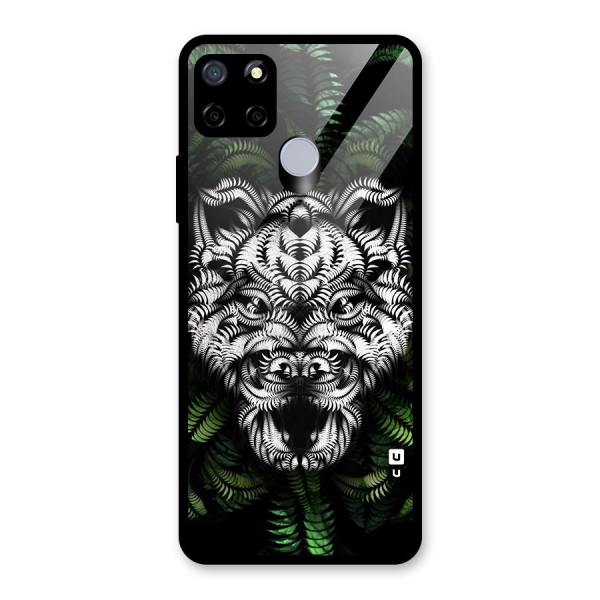 Aztec Art Tiger Glass Back Case for Realme C12