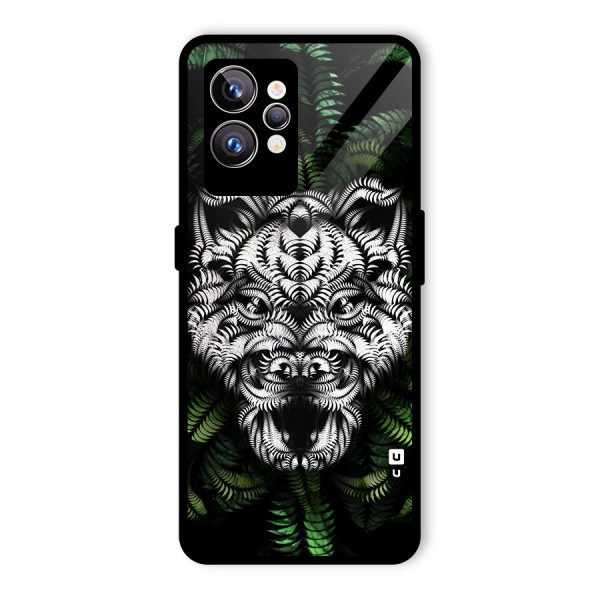 Aztec Art Tiger Glass Back Case for Realme GT2 Pro