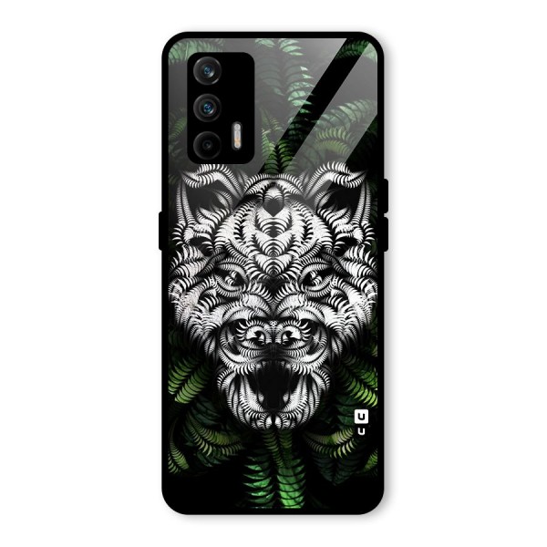 Aztec Art Tiger Glass Back Case for Realme GT 5G