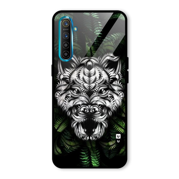 Aztec Art Tiger Glass Back Case for Realme XT