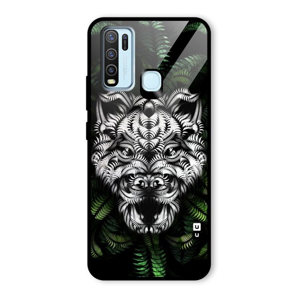 Aztec Art Tiger Glass Back Case for Vivo Y50