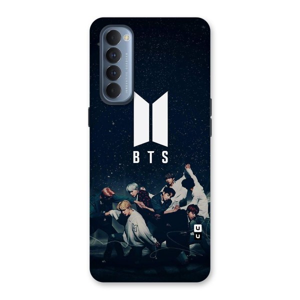 BTS Army All Back Case for Reno4 Pro