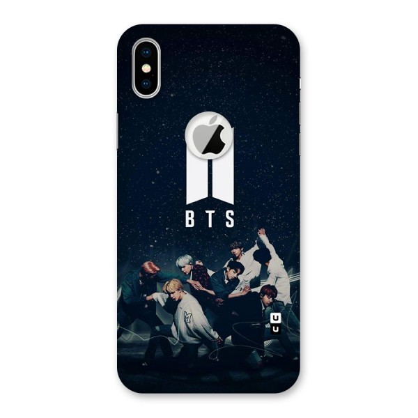 BTS Army All Back Case for iPhone XS Logo Cut