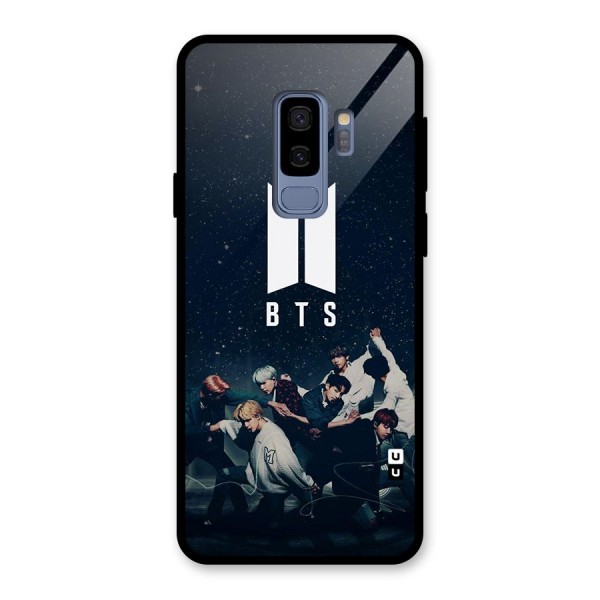 BTS Army All Glass Back Case for Galaxy S9 Plus