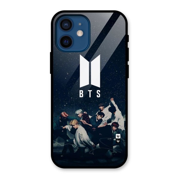 BTS Army All Glass Back Case for iPhone 12 Mini