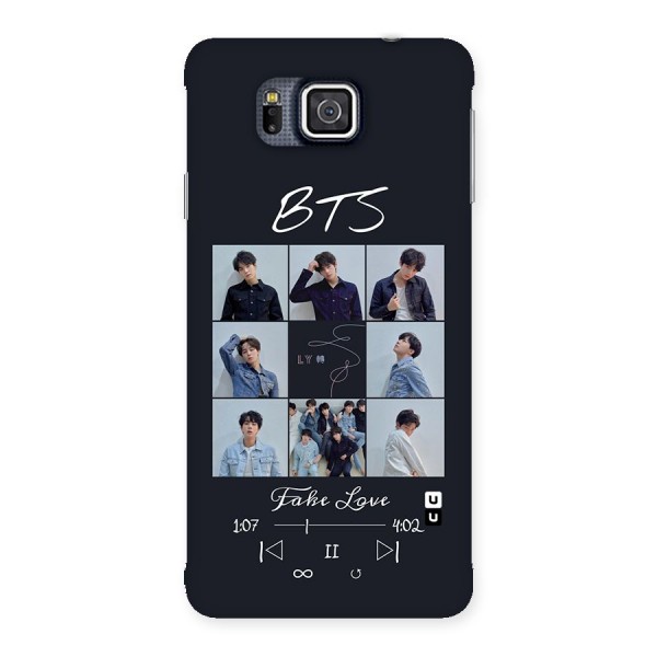 BTS Fake Love Back Case for Galaxy Alpha