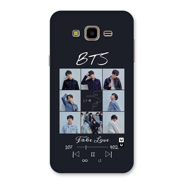 BTS Fake Love Back Case for Galaxy J7 Nxt