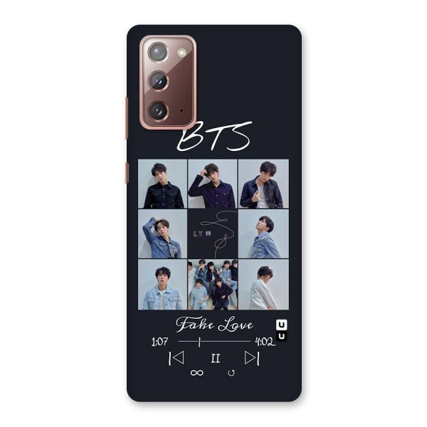 BTS Fake Love Back Case for Galaxy Note 20