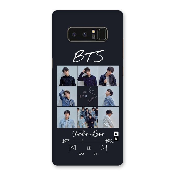 BTS Fake Love Back Case for Galaxy Note 8