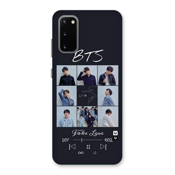 BTS Fake Love Back Case for Galaxy S20