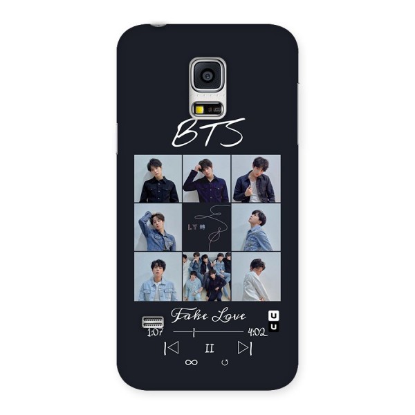 BTS Fake Love Back Case for Galaxy S5 Mini