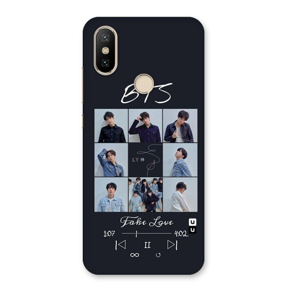 BTS Fake Love Back Case for Mi A2