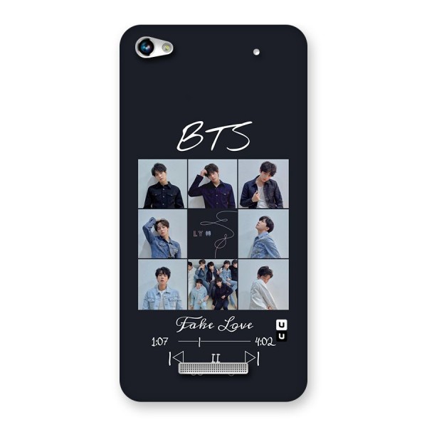 BTS Fake Love Back Case for Micromax Hue 2