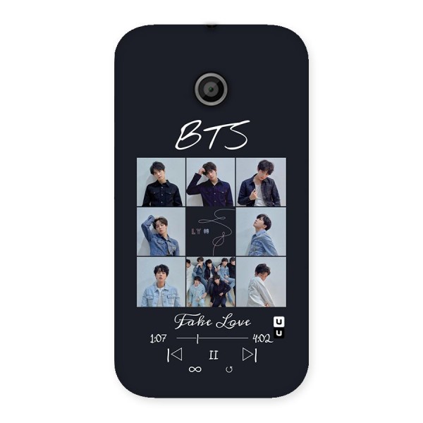 BTS Fake Love Back Case for Moto E