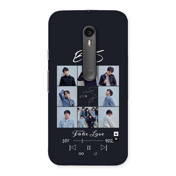 BTS Fake Love Back Case for Moto G3