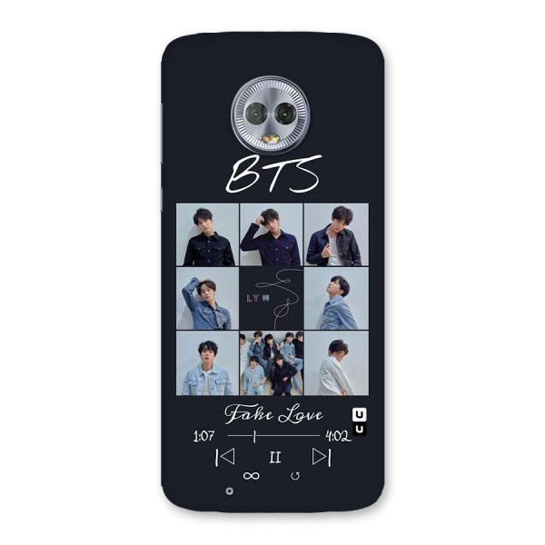 BTS Fake Love Back Case for Moto G6