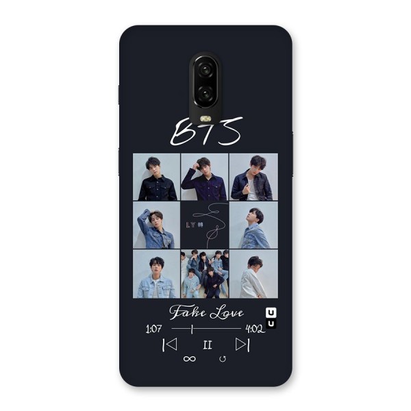 BTS Fake Love Back Case for OnePlus 6T