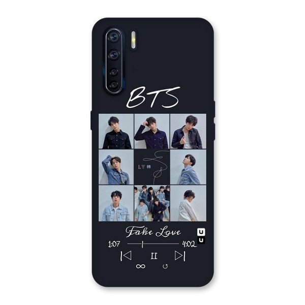 BTS Fake Love Back Case for Oppo F15