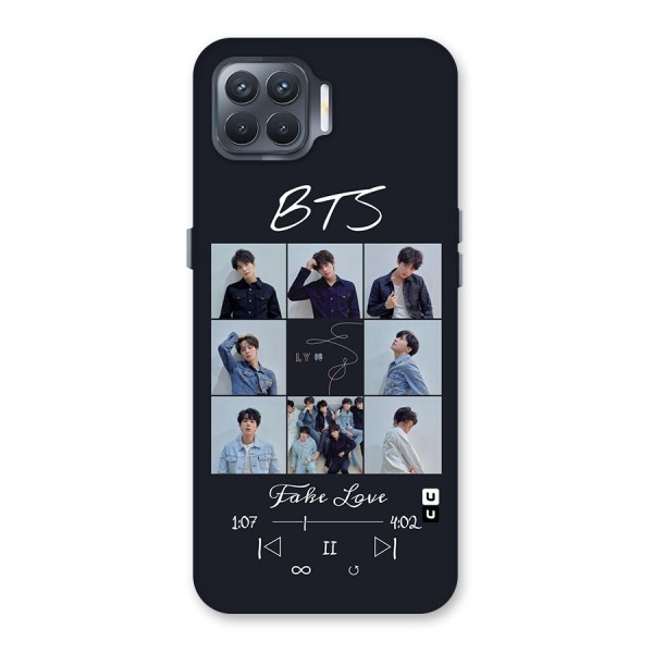 BTS Fake Love Back Case for Oppo F17 Pro