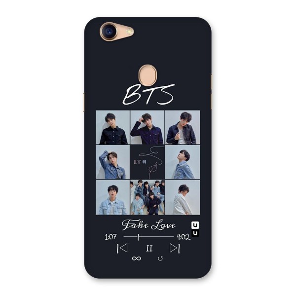 BTS Fake Love Back Case for Oppo F5