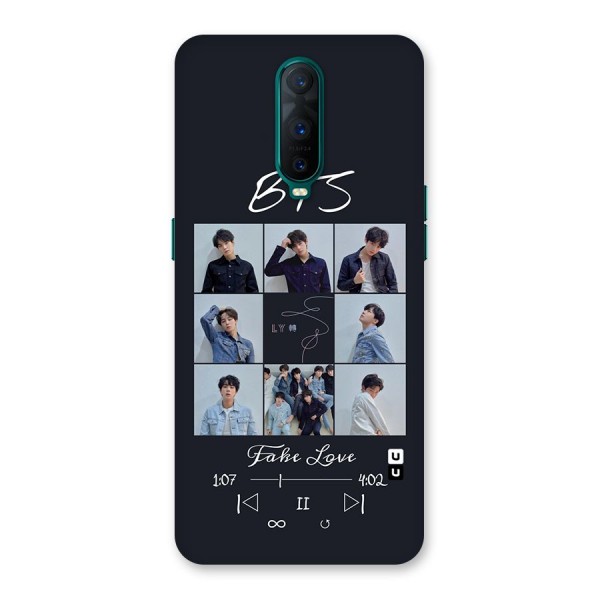 BTS Fake Love Back Case for Oppo R17 Pro