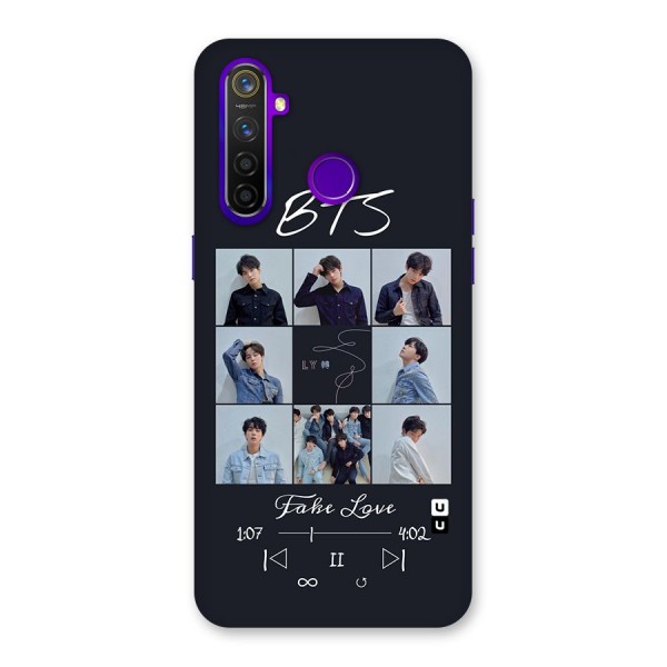 BTS Fake Love Back Case for Realme 5 Pro