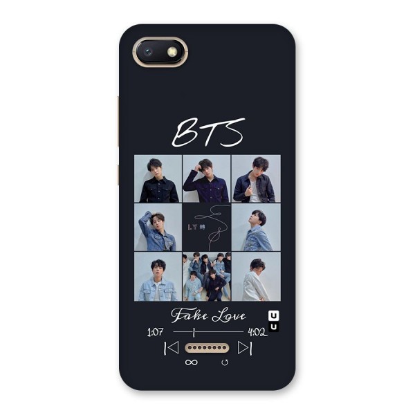 BTS Fake Love Back Case for Redmi 6A