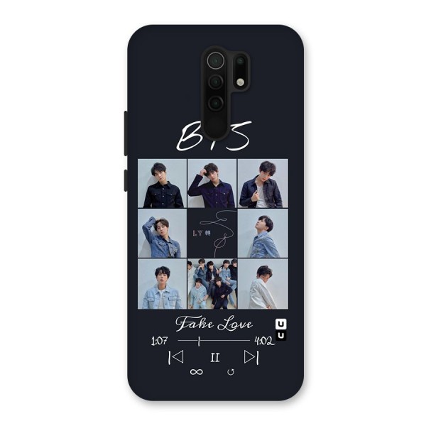 BTS Fake Love Back Case for Redmi 9 Prime