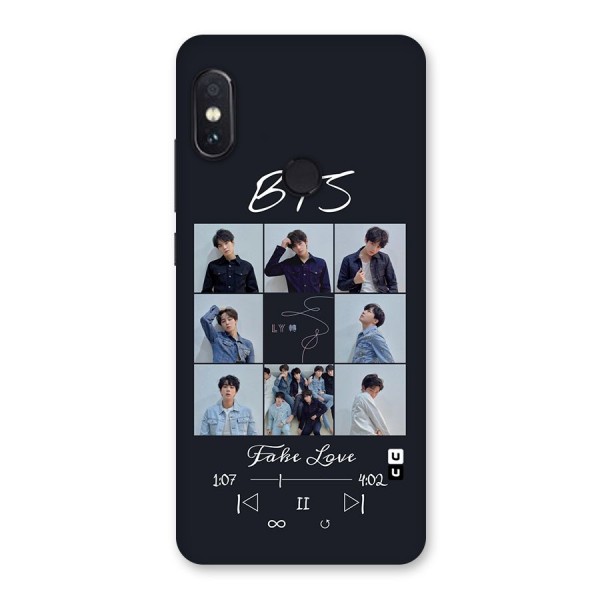 BTS Fake Love Back Case for Redmi Note 5 Pro