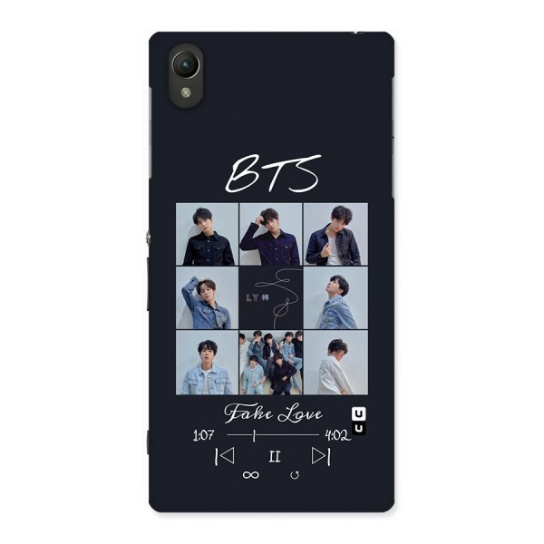 BTS Fake Love Back Case for Sony Xperia Z1