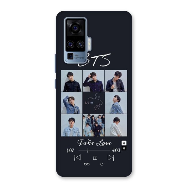 BTS Fake Love Back Case for Vivo X50 Pro