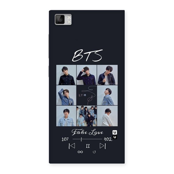 BTS Fake Love Back Case for Xiaomi Mi3