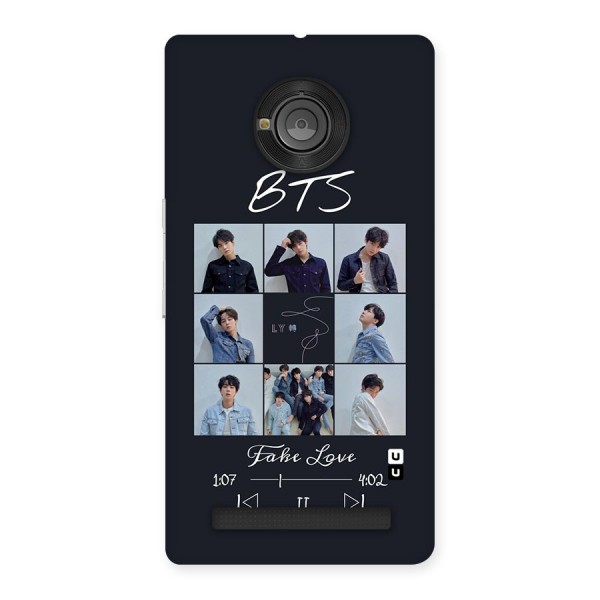 BTS Fake Love Back Case for Yu Yuphoria