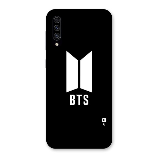 BTS Logo Black Back Case for Galaxy A30s